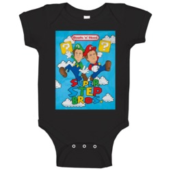 Boats And Hoes Step Brothers Movie Super Mario Parody Baby One Piece Boats And Hoes Step Brothers Movie Super Mario Parody Baby One Piece