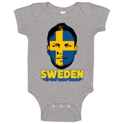 Andreas Granqvist Sweden Flag Big Head Fifa World Cup Fan Baby One Pie Andreas Granqvist Sweden Flag Big Head Fifa World Cup Fan Baby One Pie