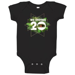 Big Brother 20 Season Logo Reality Tv Show Fan Baby One Piece Big Brother 20 Season Logo Reality Tv Show Fan Baby One Piece