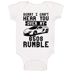 2015 Mclaren 650s Spider Can't Hear You Over My Car Rumble Worn Look B