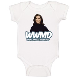 Wwmd What Would Mary Do The Mary Tyler Moore Show Fan Baby One Piece Wwmd What Would Mary Do The Mary Tyler Moore Show Fan Baby One Piece