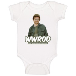 Wwrod What Would Radar O'reilly Do Mash Fan Baby One Piece Wwrod What Would Radar O'reilly Do Mash Fan Baby One Piece