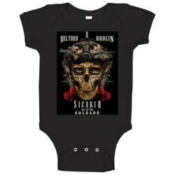 Sicario Day Of The Soldado Movie Sugar Skull Fan Baby One Piece Sicario Day Of The Soldado Movie Sugar Skull Fan Baby One Piece