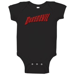 Daredevil Logo Netflix Original Fan Baby One Piece Daredevil Logo Netflix Original Fan Baby One Piece