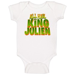 All Hail King Julien Netflix Original Fan Baby One Piece All Hail King Julien Netflix Original Fan Baby One Piece
