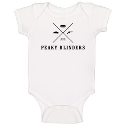 Peaky Blinders Cross Logo Baby One Piece Peaky Blinders Cross Logo Baby One Piece