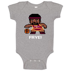 Channing Frye Tecmo Player Cleveland Basketball Fan Baby One Piece