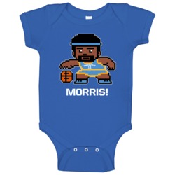 Monte Morris Tecmo Player Denver Basketball Fan Baby One Piece