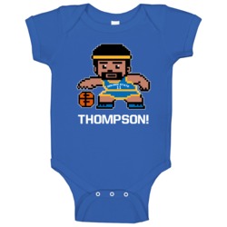 Klay Thompson Tecmo Player Golden State Basketball Fan Baby One Piece
