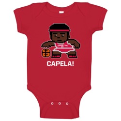 Clint Capela Tecmo Player Houston Basketball Fan Baby One Piece