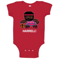 Montrezl Harrell Tecmo Player Los Angeles C Basketball Fan Baby One Pi