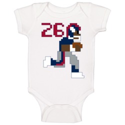 Saquon Barkley 8 Bit Tecmo Ny New York Football Rookie Player Fan Baby Saquon Barkley 8 Bit Tecmo Ny New York Football Rookie Player Fan Baby