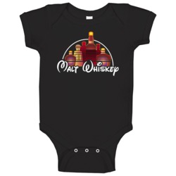 Malt Whiskey Disney Parody Bar Crawl Baby One Piece Malt Whiskey Disney Parody Bar Crawl Baby One Piece