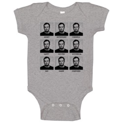 Moods Of Belichick New England Football Team Baby One Piece Moods Of Belichick New England Football Team Baby One Piece