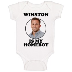 Winston Hines Is My Homeboy Big Brother Season 20 Baby One Piece Winston Hines Is My Homeboy Big Brother Season 20 Baby One Piece
