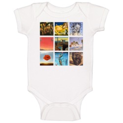 Salvador Dali Art Paintings Cute Trendy Artsy Baby One Piece Salvador Dali Art Paintings Cute Trendy Artsy Baby One Piece