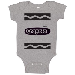 Crayola Daisy Crayon Halloween Costume Cute Funny Baby One Piece Crayola Daisy Crayon Halloween Costume Cute Funny Baby One Piece