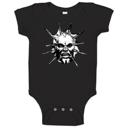 Jeepers Creeper Silhouette Spooky Halloween Baby One Piece Jeepers Creeper Silhouette Spooky Halloween Baby One Piece