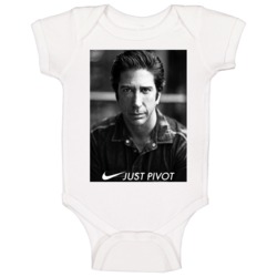 Just Pivot Funny Ross Friends Trendy Meme Baby One Piece Just Pivot Funny Ross Friends Trendy Meme Baby One Piece