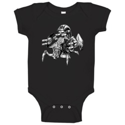 Droideka Star Wars Villain Sci Fi Movie Fan Baby One Piece Droideka Star Wars Villain Sci Fi Movie Fan Baby One Piece