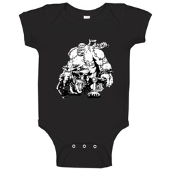Abomination World Of Warcraft Villain Video Game Fan Baby One Piece Abomination World Of Warcraft Villain Video Game Fan Baby One Piece