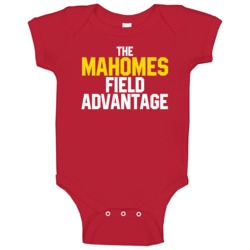 Home Field Advantage Patrick Mahomes Football Player Fan Baby One Piec Home Field Advantage Patrick Mahomes Football Player Fan Baby One Piec