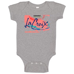 La Croix Grapefruit Sparkling Water Halloween Costume Baby One Piece La Croix Grapefruit Sparkling Water Halloween Costume Baby One Piece