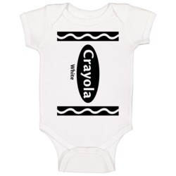 Crayola White Crayon Funny Halloween Costume Baby One Piece Crayola White Crayon Funny Halloween Costume Baby One Piece