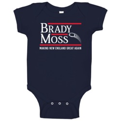Tom Brady Randy Moss President New England Football Duo Fan Baby One P Tom Brady Randy Moss President New England Football Duo Fan Baby One P