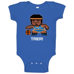 Allonzo Trier Tecmo Player New York Basketball Fan Baby One Piece