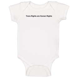 Trans Rights Are Human Rights Emma Watson Inspired Baby One Piece Trans Rights Are Human Rights Emma Watson Inspired Baby One Piece