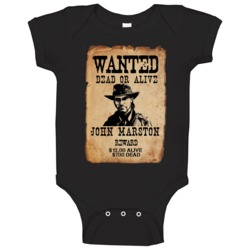 Red Dead Redemtion 2 Wanted Poster Video Game Baby One Piece Red Dead Redemtion 2 Wanted Poster Video Game Baby One Piece