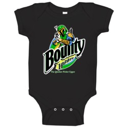 Bounty Hunter Funny Bounty Towels Star Wars Mashup Parody Logo Baby On Bounty Hunter Funny Bounty Towels Star Wars Mashup Parody Logo Baby On