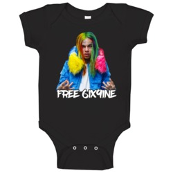 Free 6ix9ine Rapper Music Fan Baby One Piece Free 6ix9ine Rapper Music Fan Baby One Piece