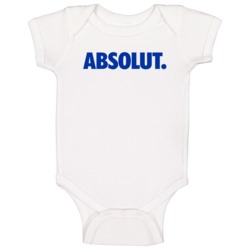 Absolut Vodka Sweden Liquor Alcohol Baby One Piece Absolut Vodka Sweden Liquor Alcohol Baby One Piece