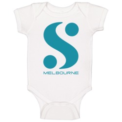 Serena Williams S Melbourne Logo Fan Baby One Piece Serena Williams S Melbourne Logo Fan Baby One Piece