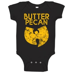 Butter Pecan Wu Tang Ice Cream Song Lyrics Fan Baby One Piece Butter Pecan Wu Tang Ice Cream Song Lyrics Fan Baby One Piece