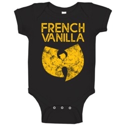 French Vanilla Wu Tang Ice Cream Song Lyrics Fan Baby One Piece French Vanilla Wu Tang Ice Cream Song Lyrics Fan Baby One Piece