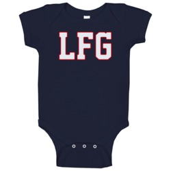 Tom Brady Let's Go Lfg Football New England Fan Baby One Piece Tom Brady Let's Go Lfg Football New England Fan Baby One Piece