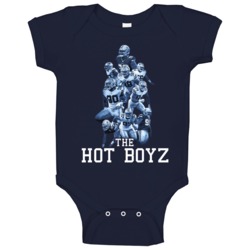 Hot Boyz Dallas Defence Hot Boyz Lineman Baby One Piece Hot Boyz Dallas Defence Hot Boyz Lineman Baby One Piece