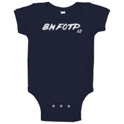 Bmfotp Tom Baddest 12 Tom Brady New England Fan Baby One Piece Bmfotp Tom Baddest 12 Tom Brady New England Fan Baby One Piece