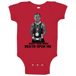 Many Men Wish Death Upon Me Funny Tom Brady Baby One Piece Many Men Wish Death Upon Me Funny Tom Brady Baby One Piece