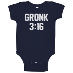 Gronk 316 Rob Gronkowski New England Football Fan Baby One Piece Gronk 316 Rob Gronkowski New England Football Fan Baby One Piece