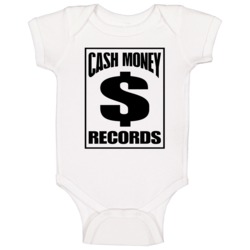 Cash Money Records Popular Record Label Music Fan Baby One Piece Cash Money Records Popular Record Label Music Fan Baby One Piece