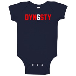 Tom Brady Dynasty 6 New England Football Fan Baby One Piece Tom Brady Dynasty 6 New England Football Fan Baby One Piece