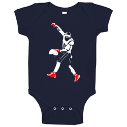 Julian Edelman Silhouette Mvp New England Football Fan Baby One Piece Julian Edelman Silhouette Mvp New England Football Fan Baby One Piece