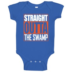 Straight Outta The Swamp Florida Gators University Sports Fan Baby One Straight Outta The Swamp Florida Gators University Sports Fan Baby One