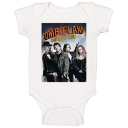 Double Tap Zombieland Movie Poster Fan Baby One Piece Double Tap Zombieland Movie Poster Fan Baby One Piece