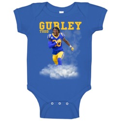 Todd Gurley Football Fan Baby One Piece Todd Gurley Football Fan Baby One Piece