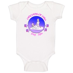 Orchids Of Asia Robert Kraft Spa Happy Ending Baby One Piece Orchids Of Asia Robert Kraft Spa Happy Ending Baby One Piece